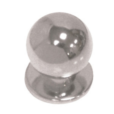 Ручка кнопка RC006СР хром ПАРТНЕР (100)