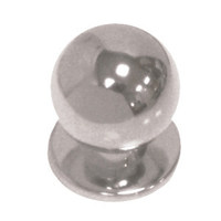 Ручка кнопка RC006СР хром ПАРТНЕР (100)