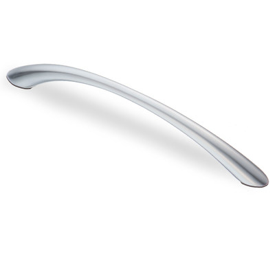 Ручка дуга RS(L)010-128SC облегчен.хром матовый ПАРТНЕР (80)