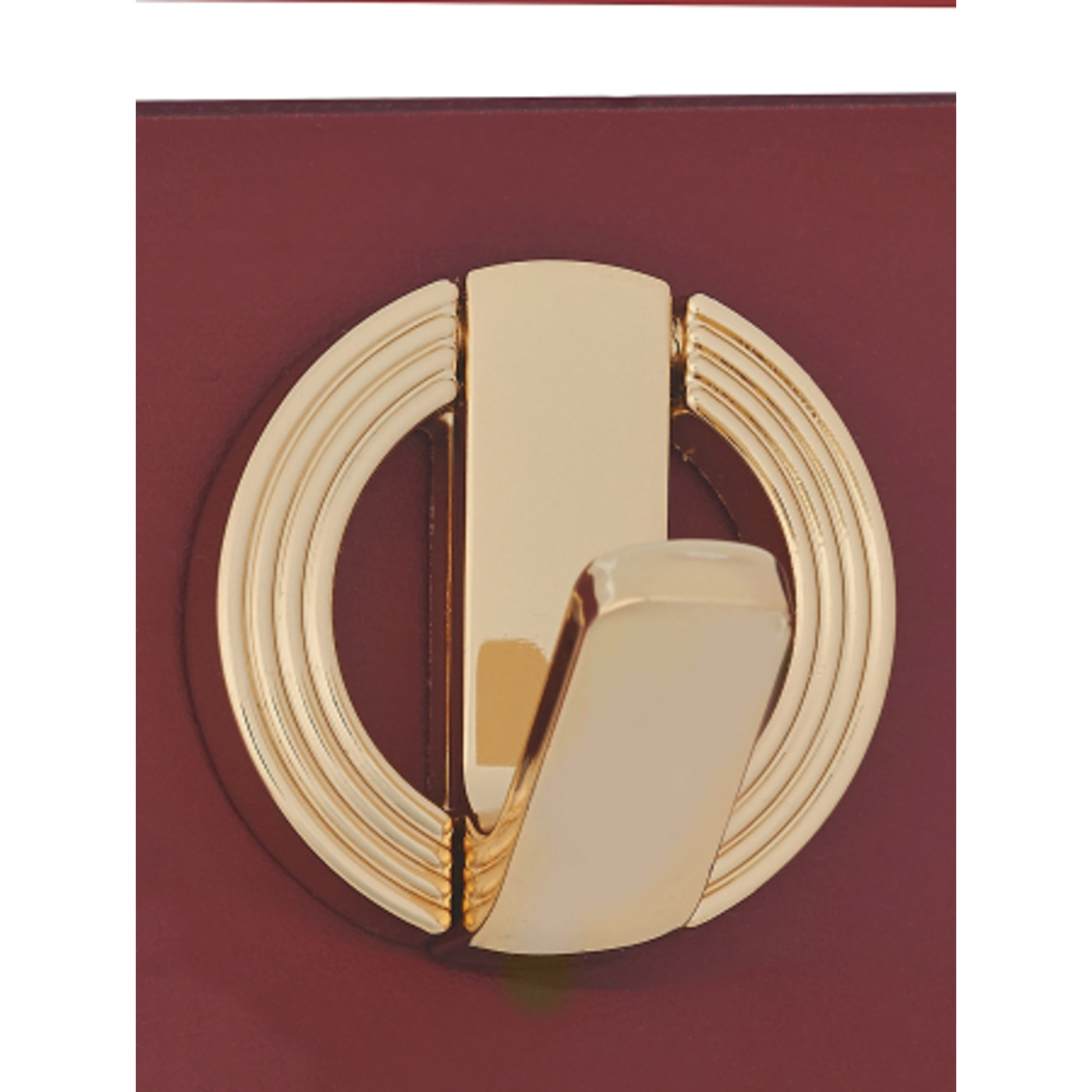 Крючок однорожковый K5959GB, брашированное золото (40/400) 63865