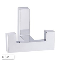 Крючок EVA NEO хром PC, двухрожковый (уп25 шт) 3966