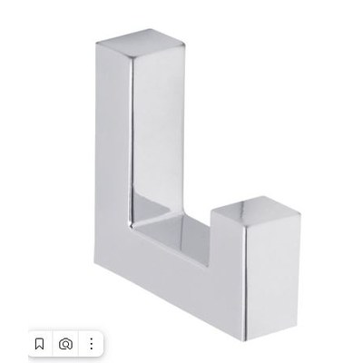 Крючок EVA NEO хром PC, однорожковый (уп40 шт) 3969