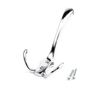 Крючок мебельный трех рожковый HE302СР   ПАРТНЕР