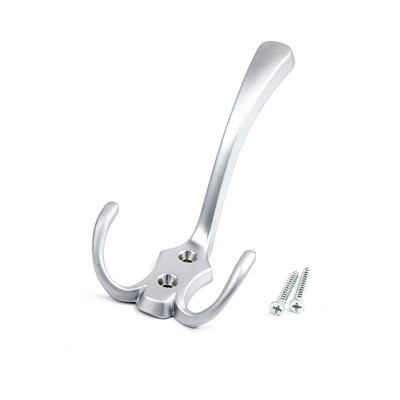 Крючок мебельный трех рожковый HE302SC   ПАРТНЕР (20)