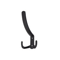 Крючок мебельный трехрожковый WP14 черный AKS  69611 (новый код 116357)