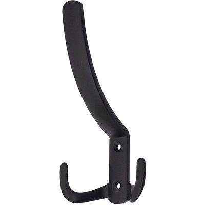 Крючок мебельный трехрожковый WP14 черный AKS  69611 (новый код 116357)