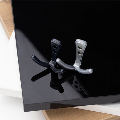 Крючок мебельный RUNA черный матовый AKS 81429