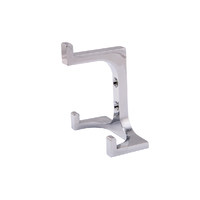 Крючок мебельный трехрожковый TRITON хром AKS 61998