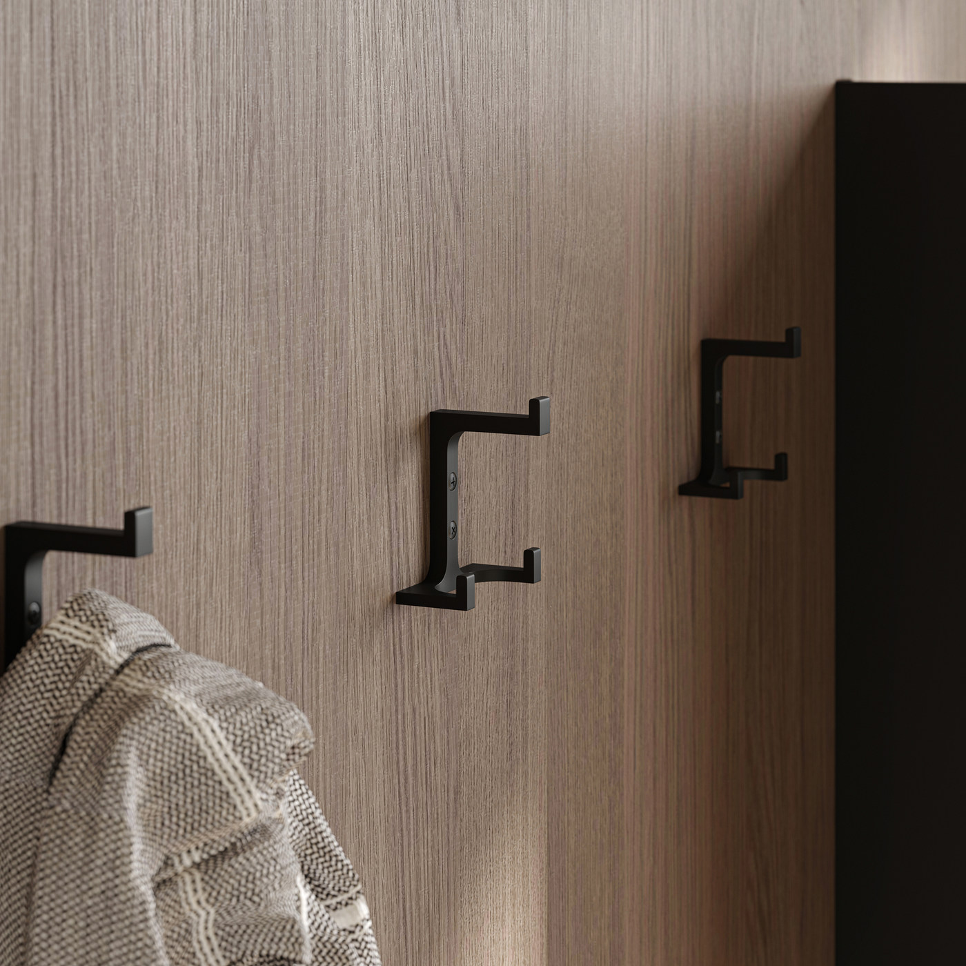 Крючок мебельный трехрожковый TRITON хром AKS 61998