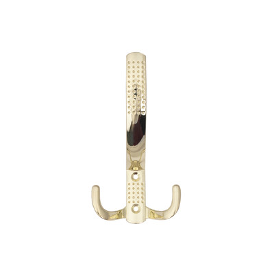 Крючок мебельный трехрожковый WP11 золото AKS 66183