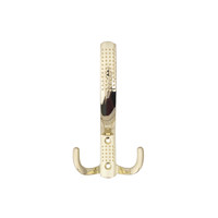 Крючок мебельный трехрожковый WP11 золото AKS 66183