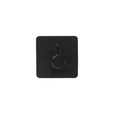 Крючок мебельный однорожковый PLAY черный AKS 105186