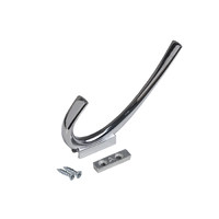 Крючок мебельный двухрожковый SKY хром AKS 81523