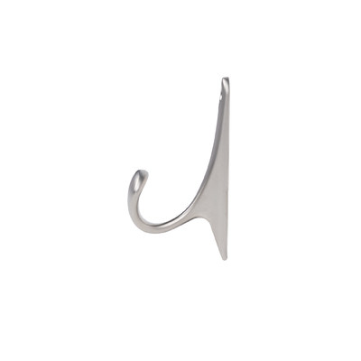 Крючок мебельный однорожковый DELTA сатин AKS 56831