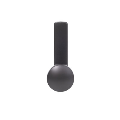 Крючок мебельный однорожковый KING графит AKS 90277