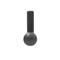 Крючок мебельный однорожковый KING графит AKS 90277