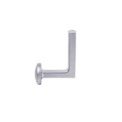 Крючок мебельный однорожковый KING хром матовый AKS 90275