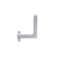 Крючок мебельный однорожковый KING хром матовый AKS 90275