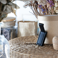 Крючок мебельный однорожковый KLICK черный матовый AKS 90292