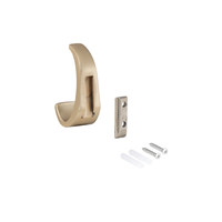 Крючок мебельный однорожковый MYHITO брашированное золото AKS 104197