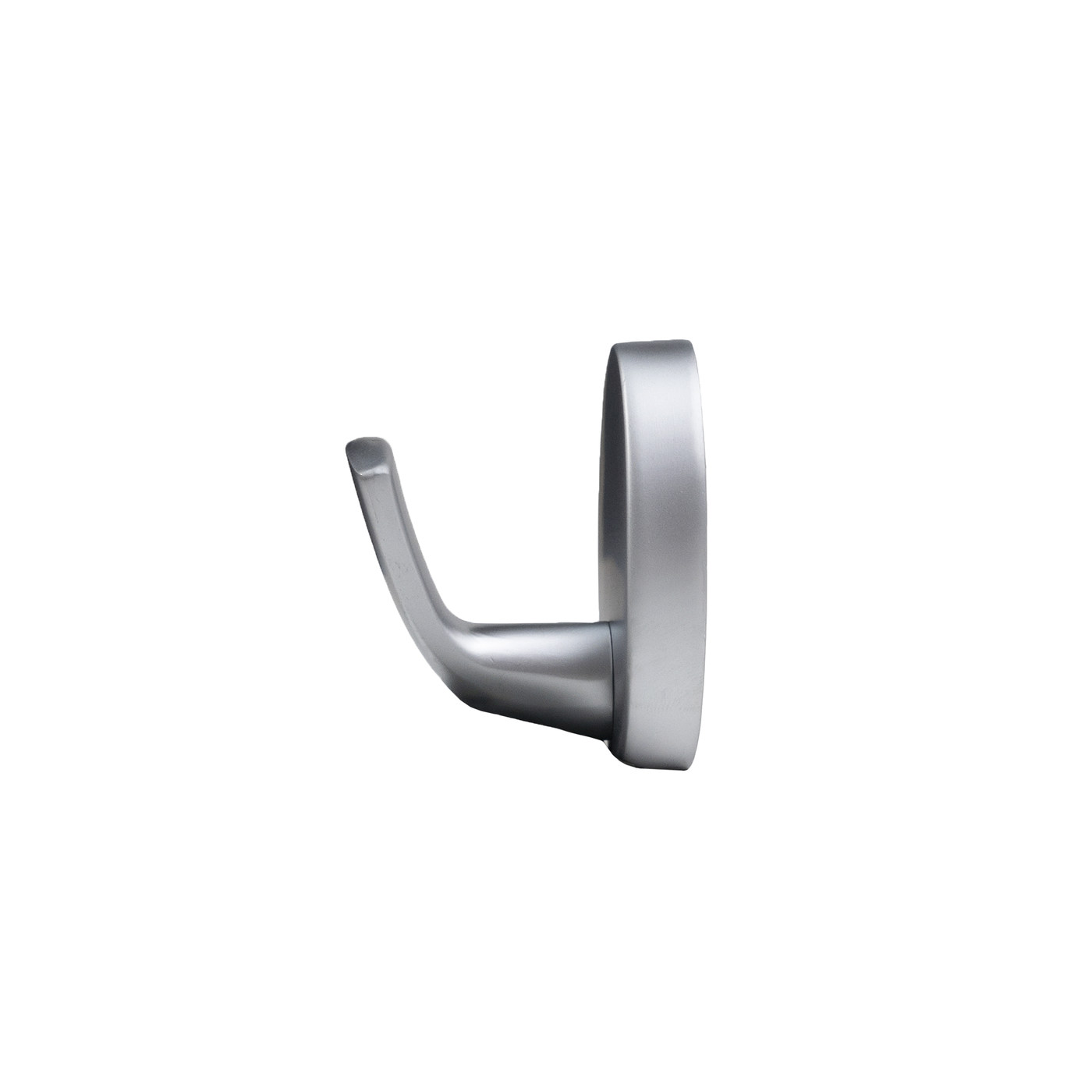 Крючок мебельный однорожковый QUEEN хром матовый AKS 90286