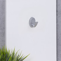 Крючок мебельный однорожковый QUEEN хром матовый AKS 90286