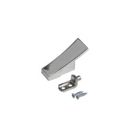 Крючок мебельный однорожковый SLASH хром матовый AKS 81552