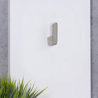 Крючок мебельный однорожковый START сатин AKS 89334