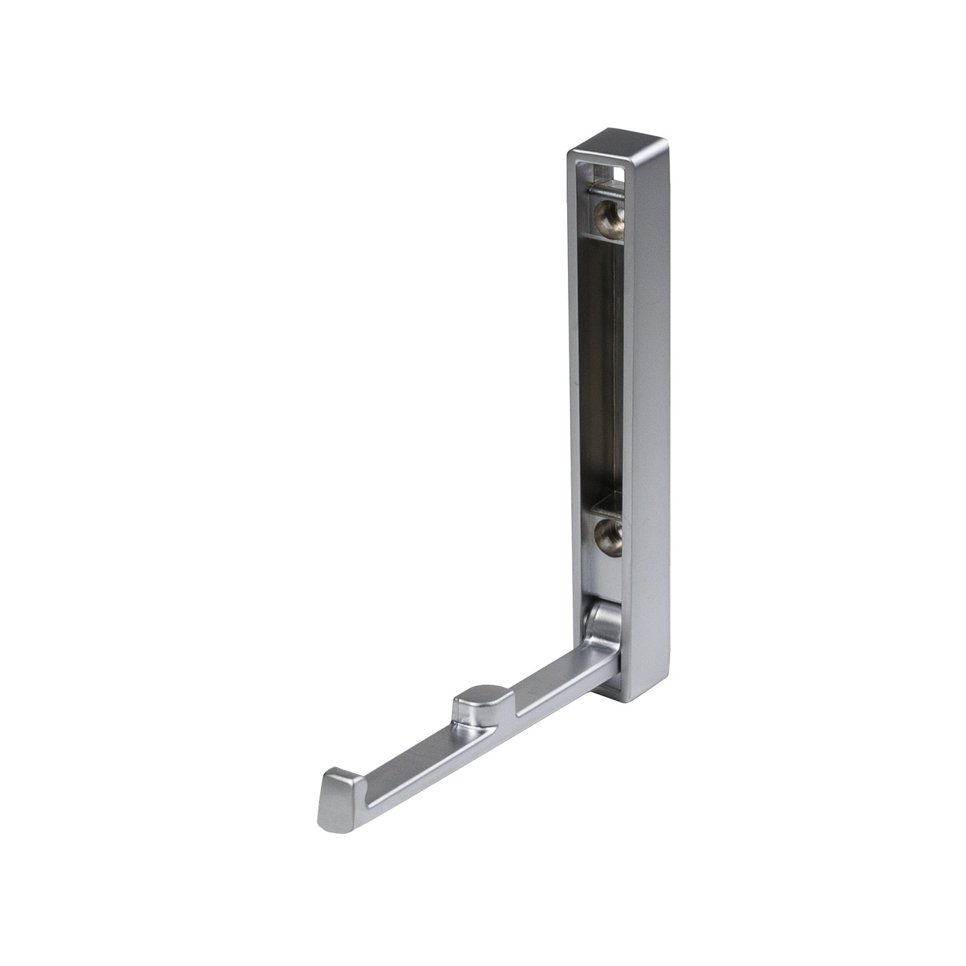 Крючок мебельный однорожковый STEP хром матовый AKS 90290