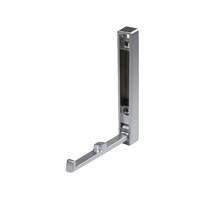 Крючок мебельный однорожковый STEP хром матовый AKS 90290