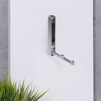 Крючок мебельный однорожковый STEP хром матовый AKS 90290