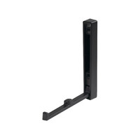 Крючок мебельный однорожковый STEP черный матовый AKS 90289