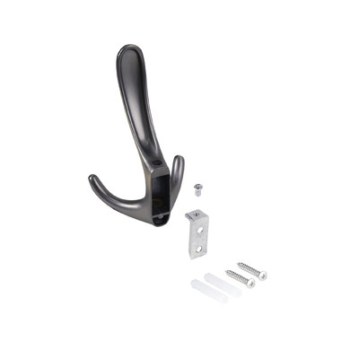 Крючок мебельный трехрожковый ROMA античная латунь матовая AKS 104209