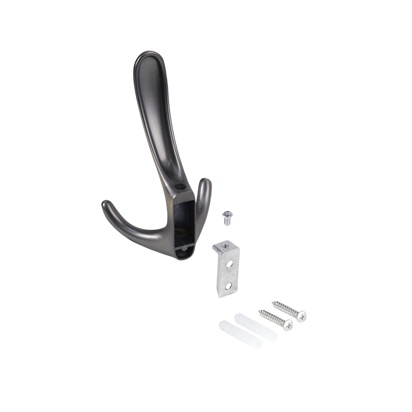 Крючок мебельный трехрожковый ROMA античная латунь матовая AKS 104209