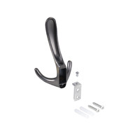 Крючок мебельный трехрожковый ROMA античная латунь матовая AKS 104209