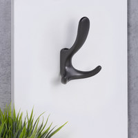 Крючок мебельный трехрожковый ROMA графит AKS 104207