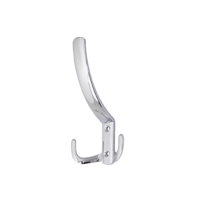 Крючок мебельный трехрожковый WP14 хром AKS 69610