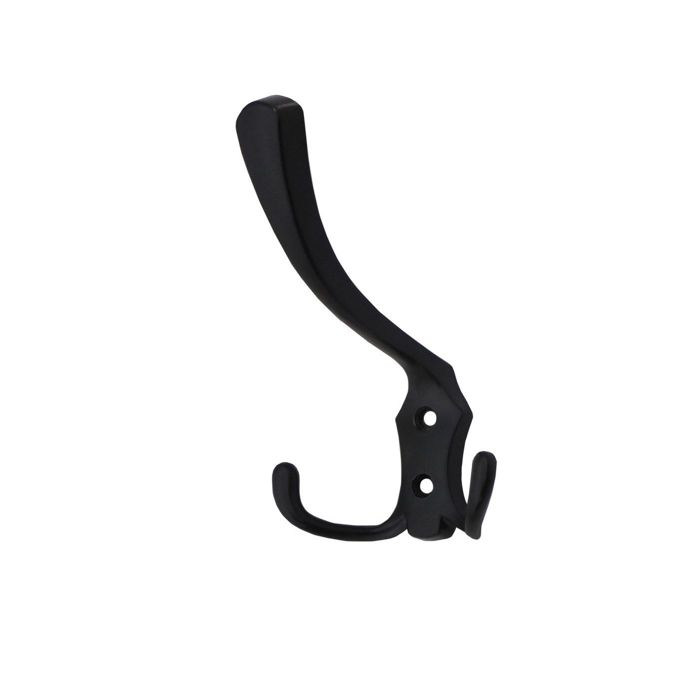 Крючок мебельный трехрожковый WP59 черный матовый AKS 62133