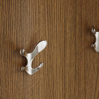 Крючок мебельный четырехрожковый KORAL хром AKS 64162