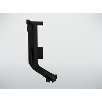 Уголок внутренний L-образный к профилю GOLA, черный (90 гр)