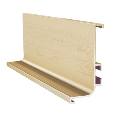 Профиль алюминиевый GOLA L-образный 4,1м, золото матовое