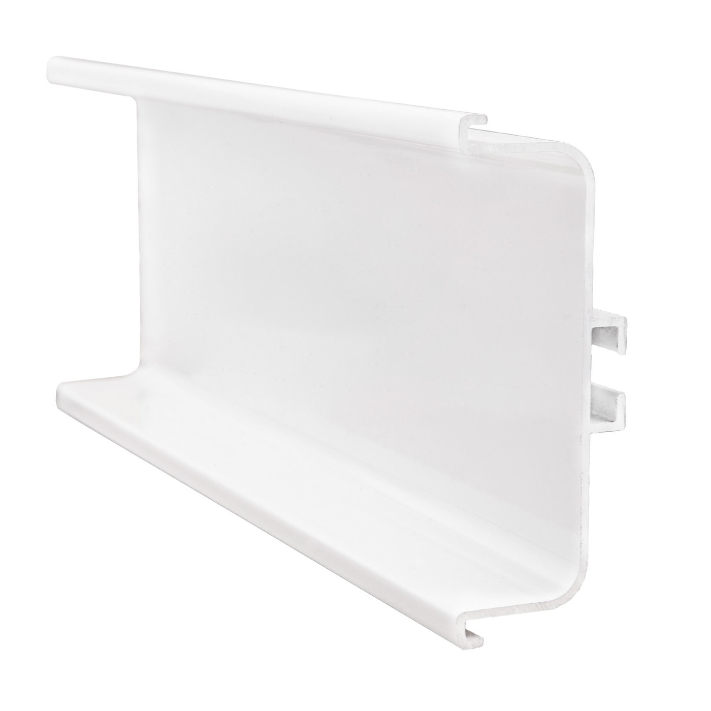 Профиль алюминиевый GOLA C-образный 5,5м, белый, (тип 3) AKS  60419