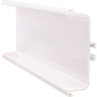 Профиль алюминиевый GOLA C-образный 5,5м, белый, (тип 3) AKS  60419