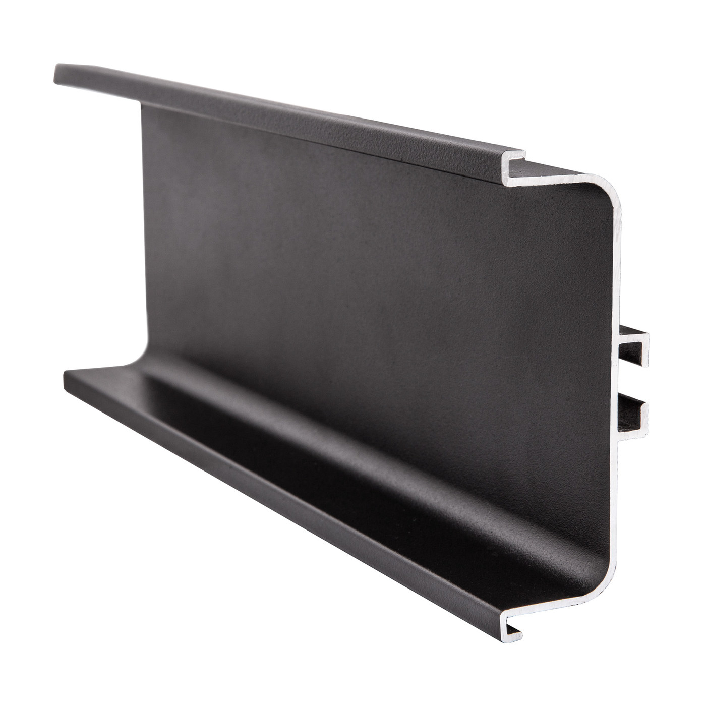 Профиль алюминиевый GOLA C-образный 5,5м, черный (тип 3) AKS 60966 (новый код 118129)