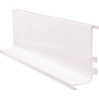 Профиль алюминиевый GOLA L-образный 5,5м, белый, тип 3 AKS  60420