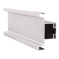 Профиль алюминиевый GOLA вертикальный средний 4,7м, черный, (тип 3) AKS  67676 (снят с пр-ва)