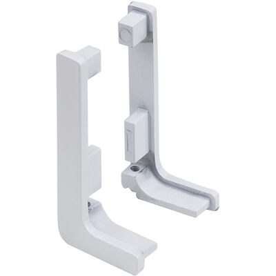 Комплект L-образных заглушек к профилю GOLA, белый (тип 3) AKS  67683