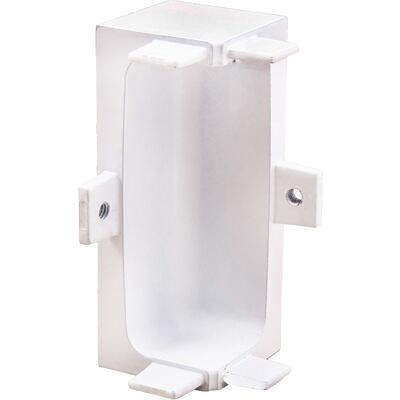 Уголок внутренний С-образный к профилю GOLA, белый (тип 3) AKS  67689