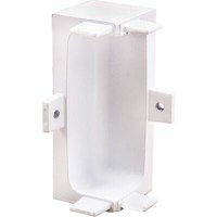 Уголок внутренний С-образный к профилю GOLA, белый (тип 3) AKS  67689