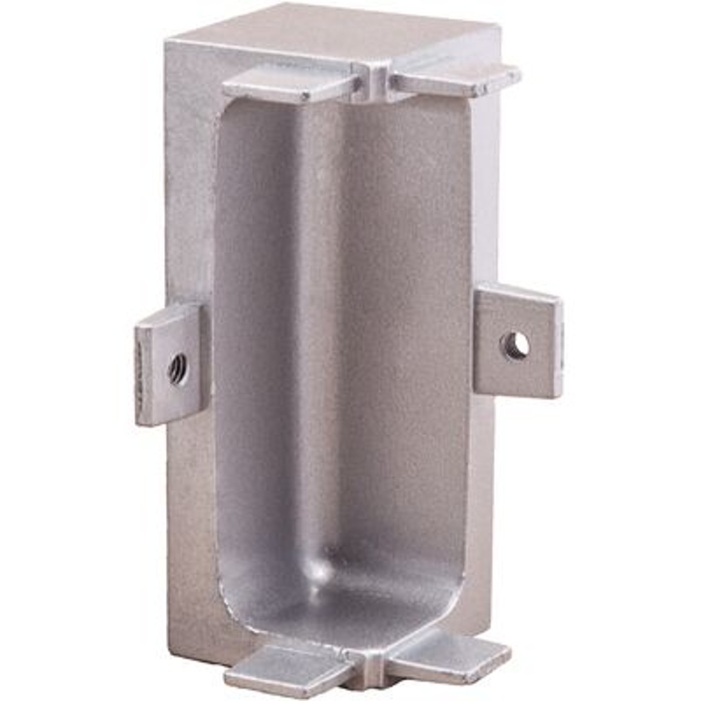 Уголок внутренний С-образный к профилю GOLA, серебро (тип 3) AKS  67691